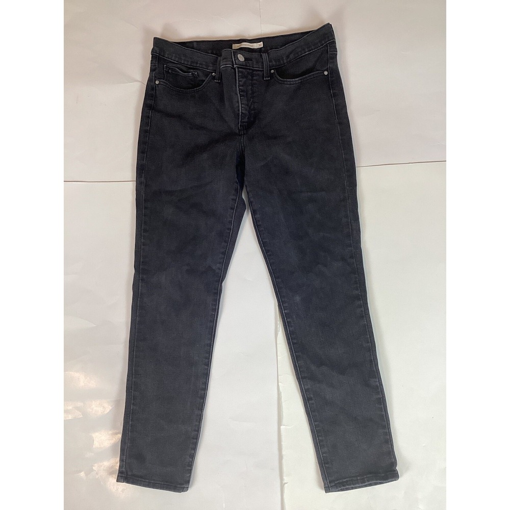 Levis 311 Womens 30 Shaping Skinny Slim Jeans Pants Black Comfort Casual